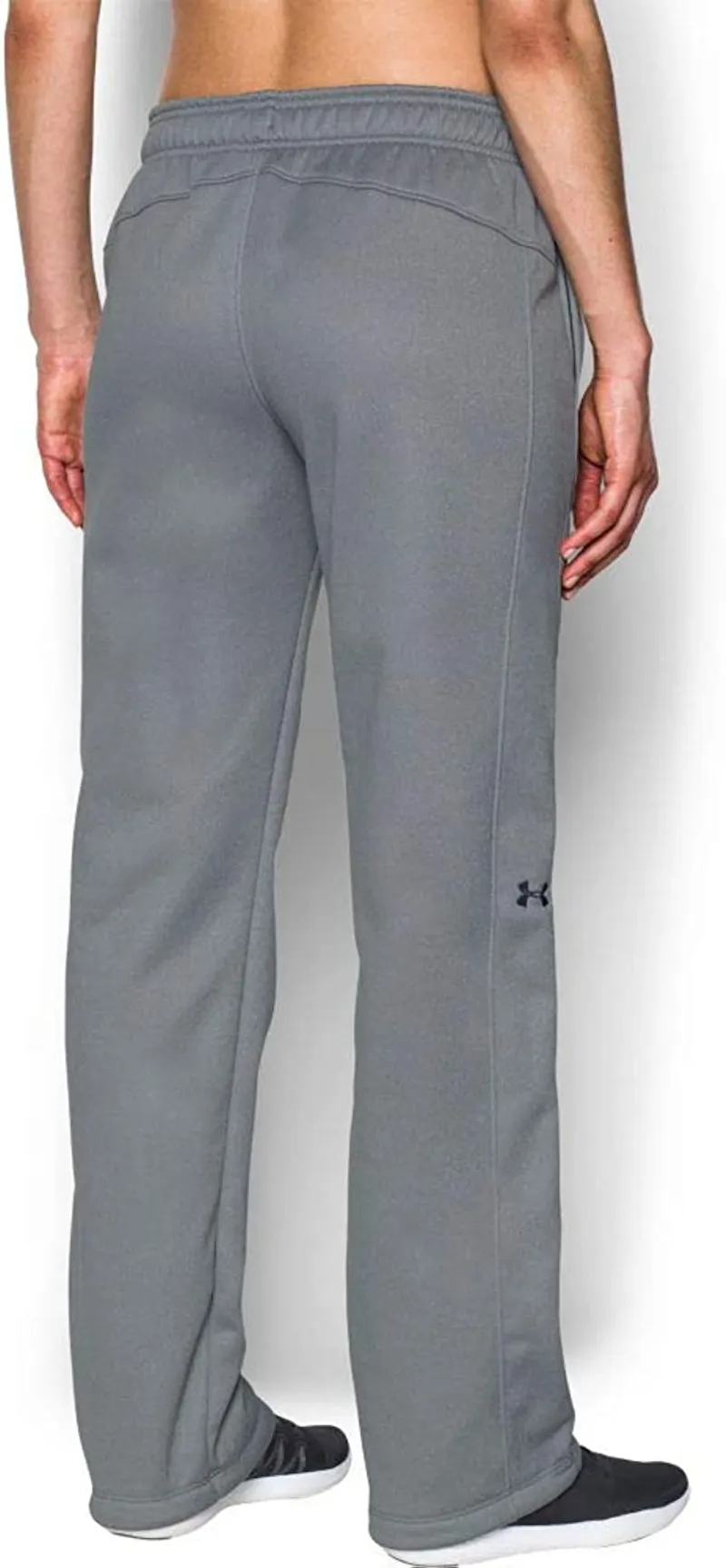 Under Armour Women's Armour Fleece Pant Grey - Medium-2